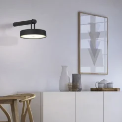 Wandleuchten|Flurlampen*Just Light LED Wandlampe Dimmer Touch Schalter IP44 130 lm Schwarz