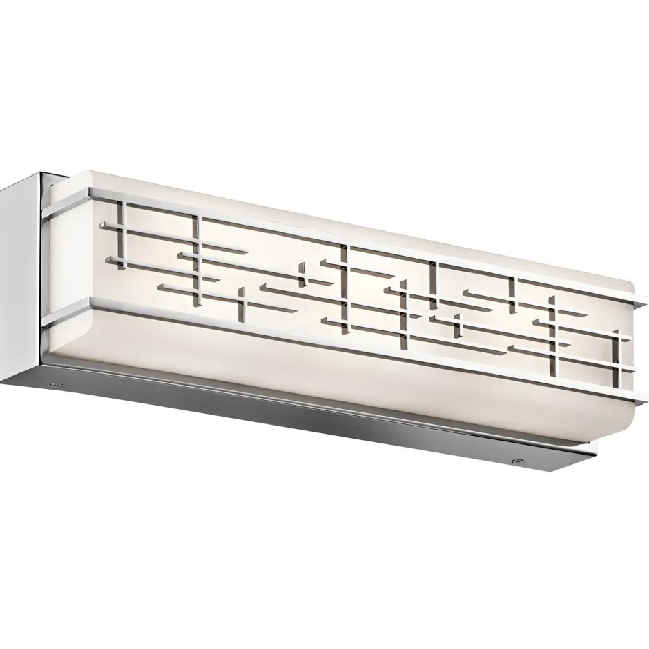 Elstead LED Wandlampe Glas IP44 Badezimmer Spiegel HEIKIAN< Led Lampen|Wandleuchten