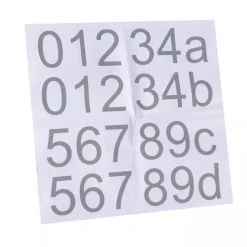 LED Wandlampe Hausnummer Aluminium Schwarz IP54 3000 K< Außenwandleuchten|Led Außenleuchten