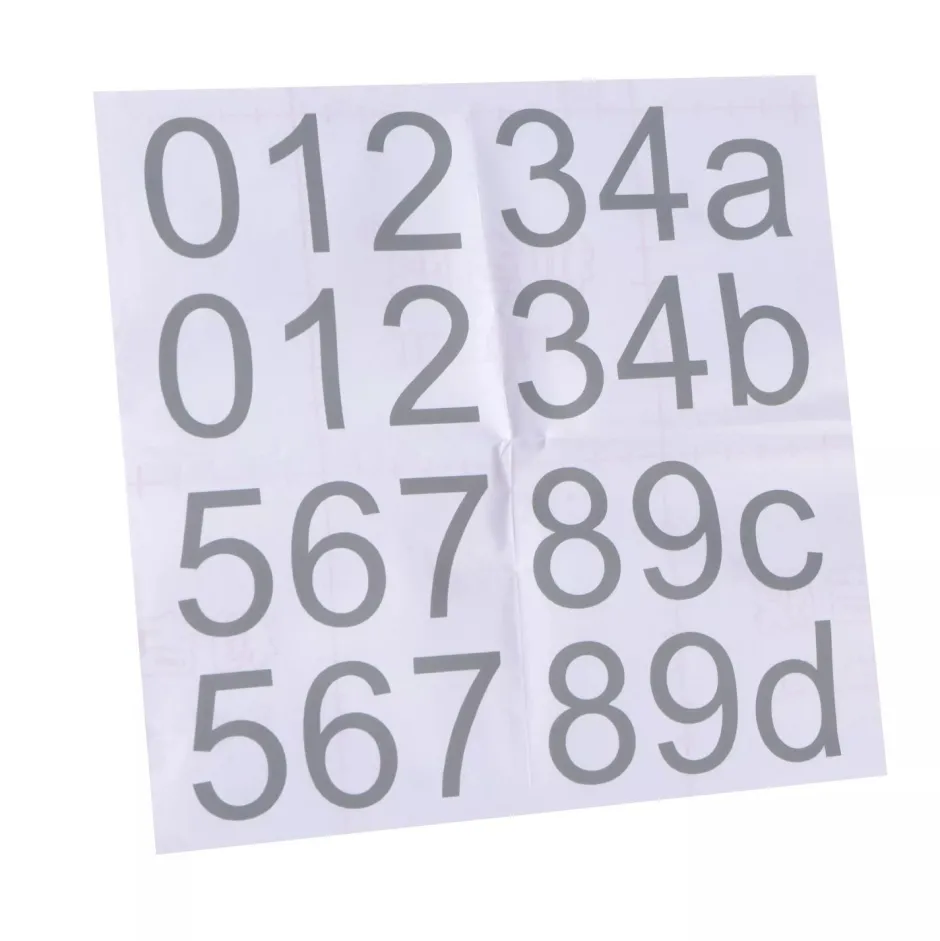 LED Wandlampe Hausnummer Aluminium Schwarz IP54 3000 K< Außenwandleuchten|Led Außenleuchten