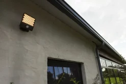 Eco-Light LED Wandlampe mit Bewegungsmelder 3000 K IP54 beweglich< Metall Lampen|Led Außenleuchten