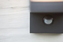 Eco-Light LED Wandlampe mit Bewegungsmelder IP54 14 W verstellbar< Metall Lampen|Led Außenleuchten