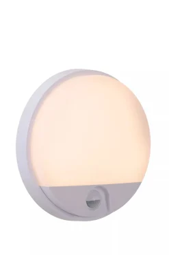 Außenwandleuchten|Led Außenleuchten* LED Wandlampe mit Bewegungsmelder Ø21 cm IP54 3000 K