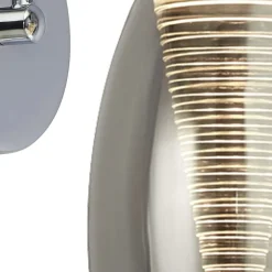 Searchlight LED Wandlampe mit Schalter Rauchglas 3000 K 202 lm< Led Lampen|Wandleuchten