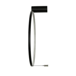 Nowodvorski LED Wandlampe Schwarz 3000 K Ring Ø 45 cm Modern< Led Lampen|Wandleuchten