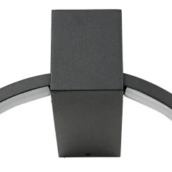 Led Lampen|Wandleuchten*Nowodvorski LED Wandlampe Schwarz 4000 K Ring Ø 18 cm dekorativ