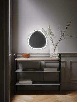 Wohnzimmerlampen|Metall Lampen*Eco-Light LED Wandlampe Schwarz 40 W dimmbar 3000/4000/6500 K