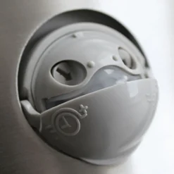 Metall Lampen|Led Außenleuchten*Eco-Light LED Wandlampe Sensor Edelstahl IP44 H:25,4 cm flach