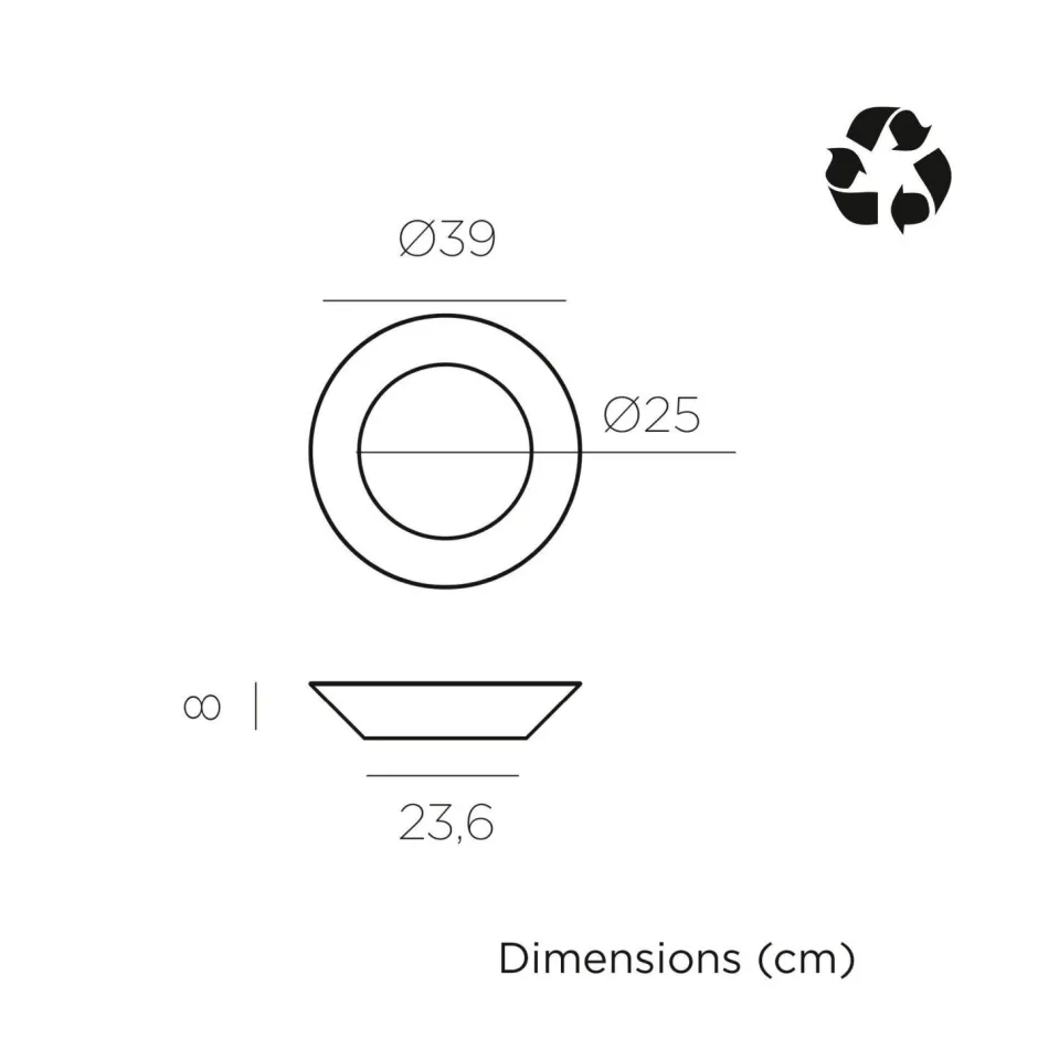 Badezimmer Lampe|Solarleuchten*Newgarden LED Wandlampe Solar Ø 39 cm rund IP65 3500 K Fernbedienung
