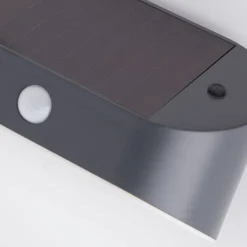 Searchlight LED Wandlampe Solar Bewegungssensor Metall IP44 Outdoor< Metall Lampen|Solarleuchten