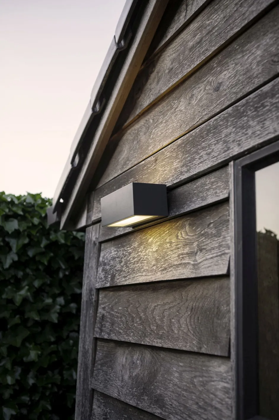 Metall Lampen|Led Außenleuchten*Eco-Light LED Wandlampe Up Down Aluminium Anthrazit 3000 K IP54