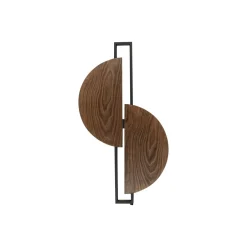 Nowodvorski LED Wandleuchte 3000 K 340 lm Schwarz Holz indirekt dekorativ< Led Lampen|Wandleuchten