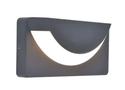 Außenwandleuchten|Led Außenleuchten*Eco-Light LED Wandleuchte Aluminium IP54 B:23,1 cm 3000 K 450 lm