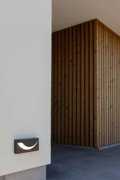 Außenwandleuchten|Led Außenleuchten*Eco-Light LED Wandleuchte Aluminium IP54 B:23,1 cm 3000 K 450 lm