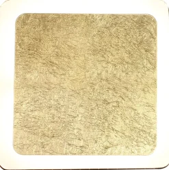 Eco-Light LED Wandleuchte Aluminium Gold Schwarz 3000 K B:31 cm< Wohnzimmerlampen|Metall Lampen