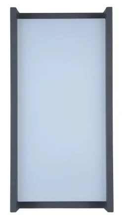 Eco-Light LED Wandleuchte Anthrazit IP54 blendarm BRENSOM< Moderne Lampen|Led Außenleuchten