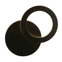 Searchlight LED Wandleuchte Außen Aluminium IP44 H: 38,5 cm Schwarz< Metall Lampen|Außenwandleuchten