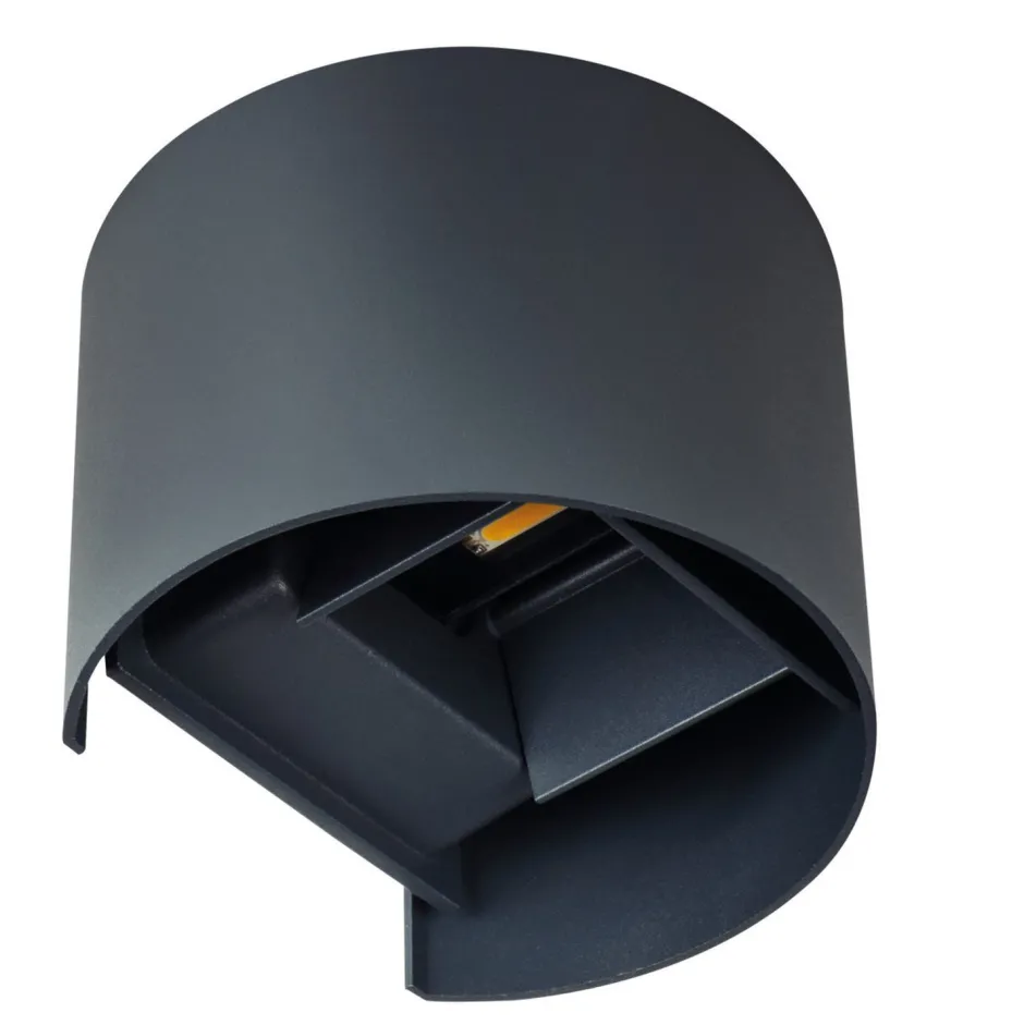 Außenwandleuchten|Moderne Außenleuchten*Kanlux LED Wandleuchte außen Aluminium IP54 Modern Haus Garten