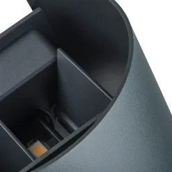 Außenwandleuchten|Moderne Außenleuchten*Kanlux LED Wandleuchte außen Aluminium IP54 Modern Haus Garten