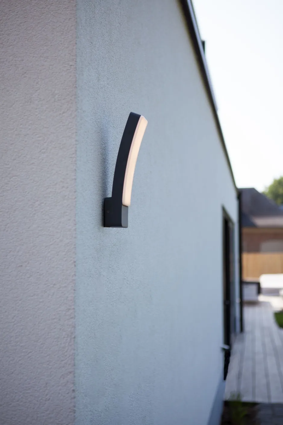 Metall Lampen|Led Außenleuchten*Eco-Light LED Wandleuchte Außen Aluminium H:31,1 cm 4000 K IP54