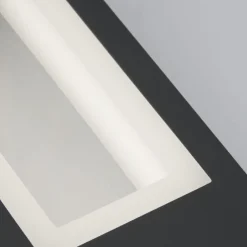 Metall Lampen|Led Außenleuchten*Searchlight LED Wandleuchte außen IP44 Anthrazit Weiß Aluminium