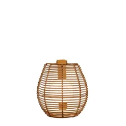 Metall Lampen|Feuchtraumleuchten*Newgarden LED Wandleuchte außen kabellos Akku IP54 Rattan