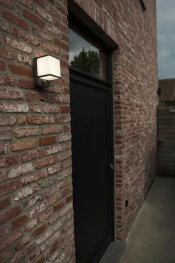 Metall Lampen|Led Außenleuchten*Eco-Light LED Wandleuchte Bewegungsmelder IP54 4000 K Aluminium