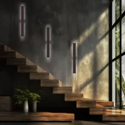 TK Lighting LED Wandleuchte Braun 100 cm lang indirektes 3000 K Metall< Led Lampen|Wandleuchten