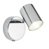 Searchlight LED Wandleuchte Chrom 3000 K 359 lm Metall verstellbar< Wohnzimmerlampen|Glaslampen