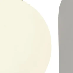 Wohnzimmerlampen|Glaslampen*Searchlight LED Wandleuchte Chrom Weiß 3000 K H: 28 cm Metall Glas