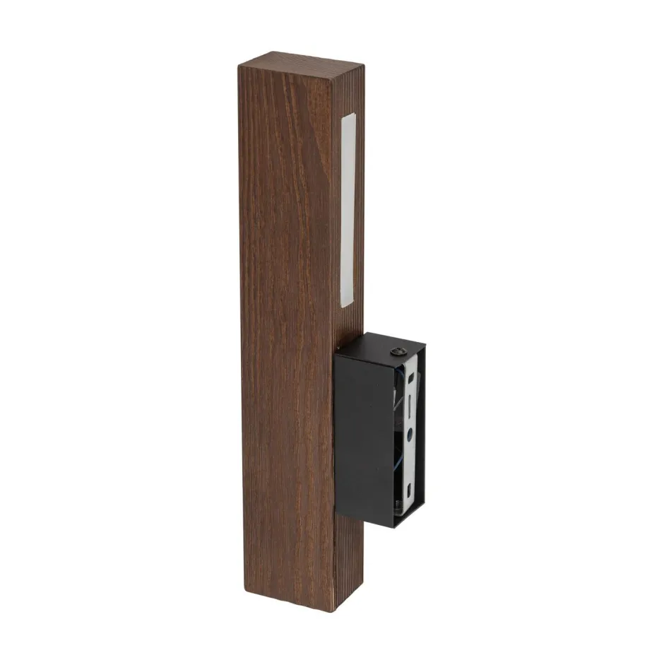 Led Lampen|Wandleuchten*TK Lighting LED Wandleuchte Holz Metall 3000 K H: 31 cm indirektes Licht