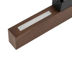 Led Lampen|Wandleuchten*TK Lighting LED Wandleuchte Holz Metall 3000 K H: 31 cm indirektes Licht