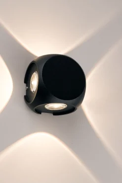 Nowodvorski LED Wandleuchte IP54 Schwarz 4-flmg Lampe ALESSIO< Außenwandleuchten|Moderne Lampen