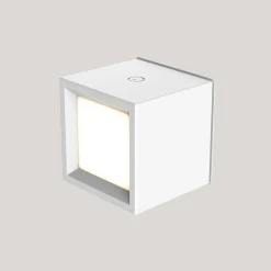 Newgarden LED Wandleuchte kabellos Touch Dimmer Weiß B: 7,5 cm Akku< Flurlampen|Wohnzimmerlampen