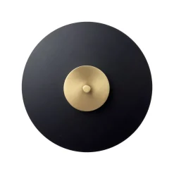 Led Lampen|Wandleuchten*Giovanni Battista LED Wandleuchte Messing Eisen Ø 23 cm 2700 K Premium