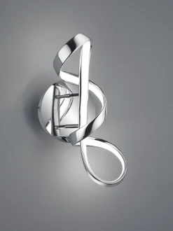 Trio Reality LED Wandleuchte Metall elegant H:40 cm 2400 lm dimmbar< Flurlampen|Wohnzimmerlampen