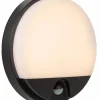 LED Wandleuchte mit Bewegungsmelder Ø21 cm IP54 3000 K< Außenwandleuchten|Led Außenleuchten