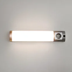 Easylight LED Wandleuchte mit Steckdose und Schalter Bad Küche< Moderne Lampen|Küchenlampen