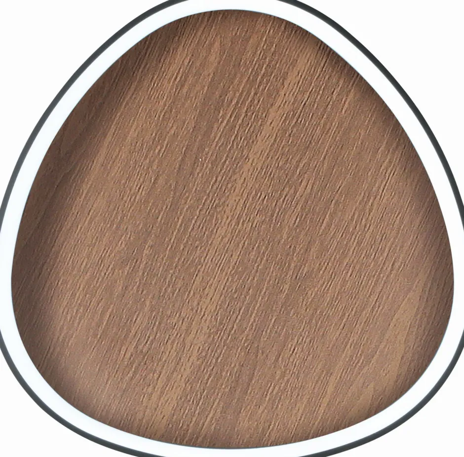 Led Lampen|Wandleuchten*Eco-Light LED Wandleuchte Natur Schwarz B:85 cm 60W Skandinavisch