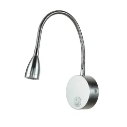 Led Lampen|Wandleuchten*Strühm LED Wandleuchte Schalter 4400K Schwanenhals flexibel JAN