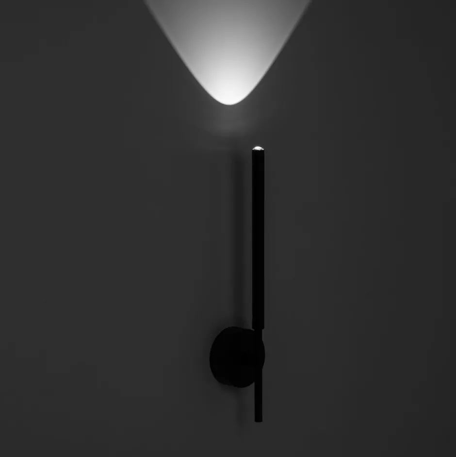 TK Lighting LED Wandleuchte Schalter drehbar 46,5 cm Metall 4000 K Schwarz< Led Lampen|Wandleuchten