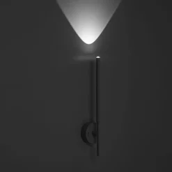 Led Lampen|Wandleuchten*TK Lighting LED Wandleuchte Schalter drehbar 46,5 cm Metall Weiß 4000 K