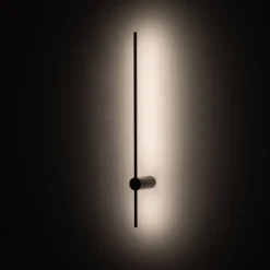 Nowodvorski LED Wandleuchte Seidenolive 410 lm H:80 cm indirekt< Flurlampen|Wohnzimmerlampen