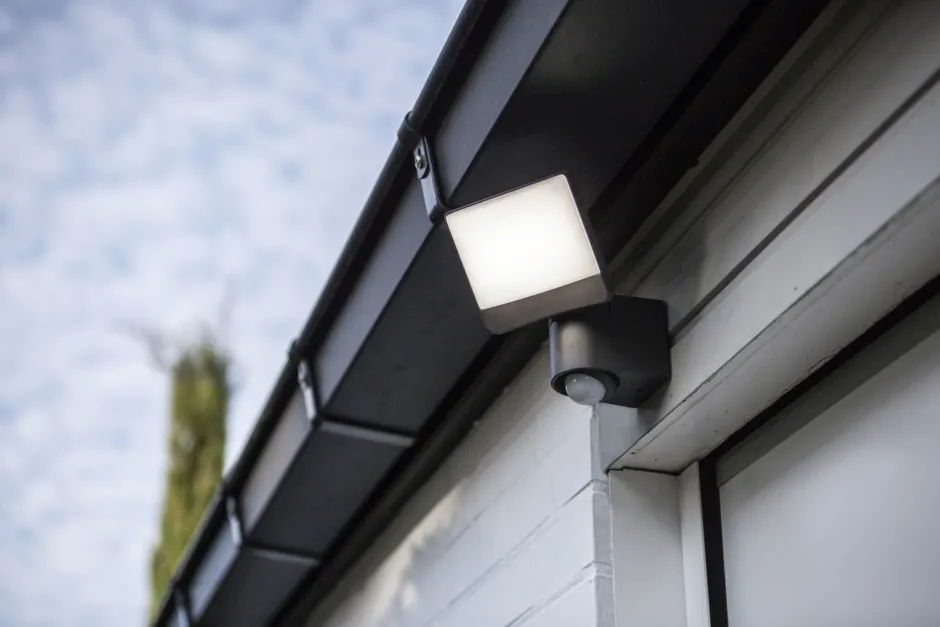 Led Außenleuchten|Außenwandleuchten*Eco-Light LED Wandleuchte Sensor H:18 cm IP44 5000 K flexibel