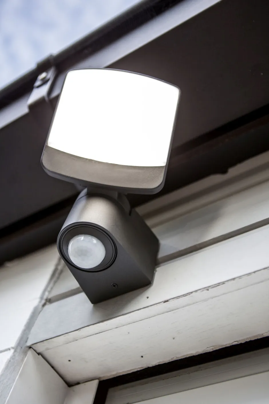 Led Außenleuchten|Außenwandleuchten*Eco-Light LED Wandleuchte Sensor H:18 cm IP44 5000 K flexibel