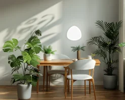 Wohnzimmerlampen|Metall Lampen*Eco-Light LED Wandleuchte Weiß 40 W dimmbar Farbtemperaturwechsel