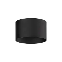 TK Lighting LED Wandspot Up Down Aluminium 10 W Ø17 cm IP54 Schwarz< Metall Lampen|Feuchtraumleuchten