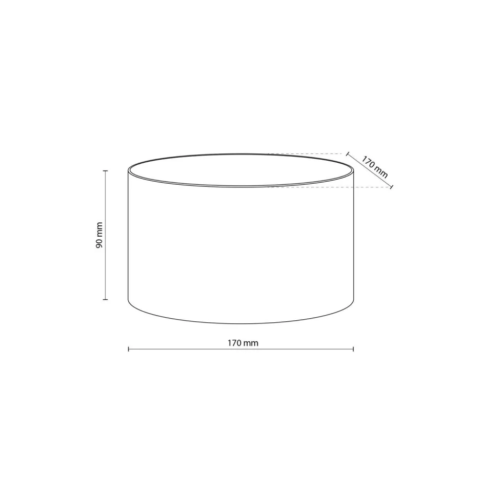 TK Lighting LED Wandspot Up Down Aluminium 10 W Ø17 cm IP54 Schwarz< Metall Lampen|Feuchtraumleuchten