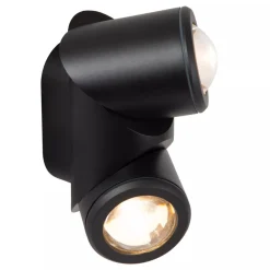 Led Außenleuchten|Metall Lampen* LED Wandstrahler Aluminium 2-flammig IP65 verstellbar