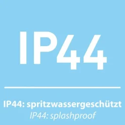 Wandleuchten|Flurlampen*Paul Neuhaus LED Wandstrahler Zugschalter IP44 flexibel in Aluminium